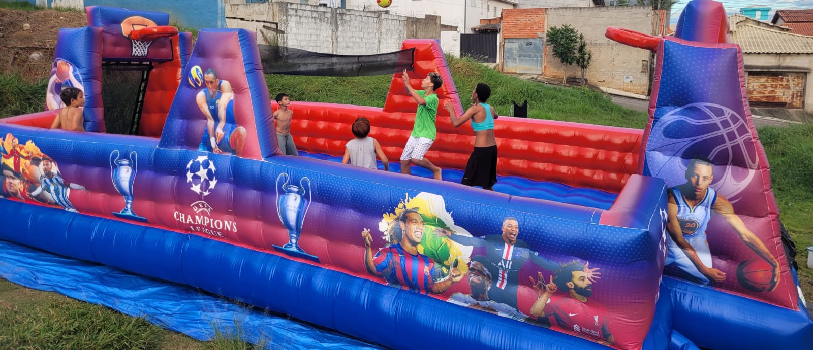 10,0x5,0 - Futebol de Sabão 3 em 1