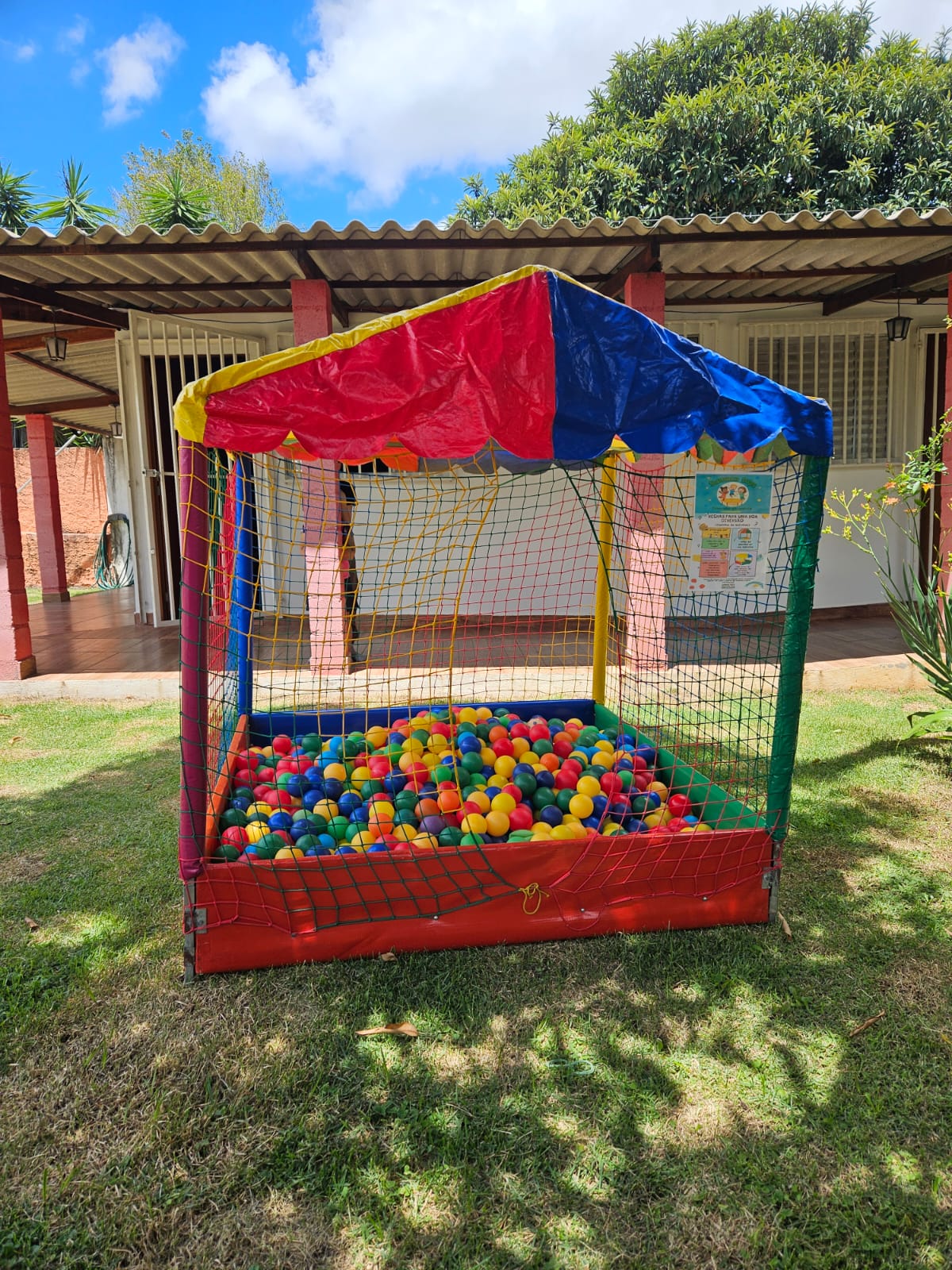 1,5x1,5 - Piscina de Bolinha Normal